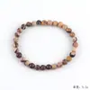 Moda europea y americana simple pulsera de ágata de cristal lujo ligero alto sentido pulsera tejida a mano con cuentas joyería mujeres al por mayor