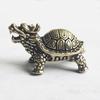 Pingente Tartaruga Dragão de Latão Pingente Chaveiro de Carro Decoração Pingente Meninos e Meninas Pingente Moda Retrô Exquisito