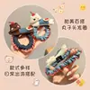 Lindo Perro Manzana Intestino Delgado Goma para el Cabello para Niñas Accesorio para Moño Infantil Cuerda de Cabello de Alta Elasticidad Goma Elástica Goma para el Cabello