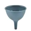 Embudo de Silicona Amazon Grande y Pequeño Embudo Portátil para Aceite Malla Filtrante de Diámetro Grande Embudo de Silicona para Vino para Uso en la Cocina