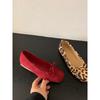 Sapatos femininos de boca rasa e sem salto, novos sapatos Mary Jane para a primavera e o verão de 2025, sapatos de festa suaves