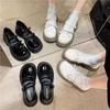 Zapatos de Cuero para Niñas 2025 Primavera y Otoño Nuevos Zapatos de Princesa de Suela Blanda para Niñas Zapatos de Estudiante para Niños Medianos y Grandes Zapatos de Actuación para Niños