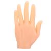 Modelo de Mano de Silicona Pura Modelo de Exhibición de Mano de Simulación Modelo Inverso de Persona Real Práctica Especial de Tatuaje Mano Falsa Práctica de Manicura Modelo de Mano