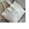 Bolsa de Lona Patrón Impreso Personalizado Publicidad Bolso de Mano Estudio de Yoga de Alta Gama Ins Bolsa de Lona Horizontal Personalización