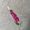 Flor Artificial de Haste Única Delphinium Jacinto Decoração de Chão para Casamento Flores Decoração de Salão de Casamento Arte Floral Buquê de Flores Artificiais