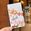 Elásticos de Cabelo Infantis de Desenho Animado, Presilhas Fofas de Kuromi Sanrio para Coques de Meninas, Elásticos que Não Danificam o Cabelo, Acessórios de Cabelo para Bebês
