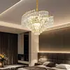 Luminária Pendente Rotativa Minimalista Moderna de Luxo Leve para Casa Sala de Estar, Sala de Jantar, Hotel, Aço Inoxidável, Comércio Transfronteiriço Lustre de Cristal