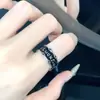 Diseño de Nicho Personalidad Oscura Pulsera de la Suerte Estilo Ins Retro Esmalte Pulsera Abierta