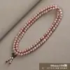 Madera de Ciprés Rojo 6mm 108 Cuentas Pulsera para Mujer Yiming Xianyuan Pulsera Versátil de Madera Redonda Regalo Pequeño de Año Nuevo