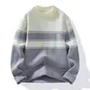 Itens Populares de Venda Cruzada, Suéteres Clássicos de Gola Redonda em Tricô de Marca da Moda, Fábrica Pode Bordar, Malhas Masculinas, Camisas de Tricô