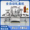 Máquina automática de crimpagem de líquido oral máquina de crimpagem de tampa de alumínio para vinho de arroz vinho de fruta baijiu água engarrafada xarope máquina de crimpagem de garrafa Xilin