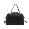 Bolso de mano de moda estilo coreano, bolso tote pequeño para mujer, nuevo bolso de cadena con patrón de diamantes primavera 2026, bolso cuadrado pequeño de un solo hombro cruzado