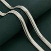 Joias Europeias e Americanas de Venda Quente Transfronteiriça Banhada a Prata 925 40-60CM6MM Colar Cobra Macio