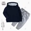 Comercio Exterior Ropa Infantil Primavera y Otoño Conjunto Infantil de Dos Piezas Material Sudadera Sudadera con Capucha Ropa Infantil para Bebés Ropa de Salida [Al por Mayor]