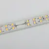 Tira de led 2835-12-180 luz oblicua tres filas de parche tira luces decorativas para exteriores impermeables de vacaciones