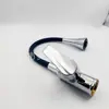 Grifo de Cocina Universal para Tubería Fría y Caliente de Colores Plano de Tres Vías para Fregadero, Lavadero, Lavabo de Verduras, Grifo Doméstico Giratorio