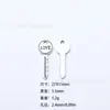Accesorios DIY de Aleación de Zinc Exclusivos Transfronterizos Más Vendidos Colgante de Llave Collar Pulsera Llavero Accesorios para Joyería Venta al por Mayor