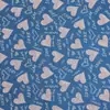Fabricante de Keqiao Padrão de Coração Fofo Jacquard de Poliéster-Algodão Alta Precisão Fio Duplo Tecido para Almofada de Travesseiro Vestido