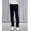 Calça Casual Personalizada Verão Novo Estilo Frescor de Gelo Confortável Reta Solta Versátil Fashionável Alta Qualidade Calça Casual