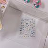 Stickers de dibujos animados de alto valor gran colección de stickers decorativos de tarjetas goo súper lindos estudiante escritorio pluma transparente impermeable