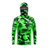 Nuevo Traje de Pesca Simms para Hombre 2024 con Protección Solar de Manga Larga, Máscara de Protección UV, Traje de Pesca con Capucha