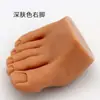 Ferramentas de Manicure Molde de Pé Macio de Silicone Modelo de Dedo de Silicone para Prática de Unhas Módulo de Exibição para Prática de Pedicure