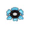 W60806 Estilo Antiguo Nuevo Estilo Chino Joyería DIY Cobre Hecho a Mano Dinastía Qing Tardía Color Pasador de Pelo Corona de Pelo Material Accesorios 20*24mm