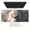 Alfombrilla de Ratón para Videojuegos E-Sports Bidimensional de Personajes de Anime, Alfombrilla Grande de Escritorio para Teclado de Computadora Gruesa y Resistente a las Manchas