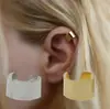 Vendas Diretas de Fábrica Europeia e Americana Comércio Exterior brincos personalizados clipe de orelha simples sem furo moda feminina manga de orelha clipe de orelha joia