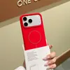 Adequado para iPhone 18 Pro Max, esta capa magnética para celular com sensação de pele é uma capa protetora de silicone líquido com cobertura total, projetada para prevenir quedas e proteger seu telefone.