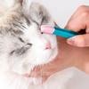 Nuevo cepillo suave para limpiar los ojos de mascotas cepillo suave de silicona flexible en stock al por mayor