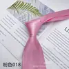 Venda Direta do Fabricante Ponto de Venda Gravata Lisa de Poliéster 8cm Gravata Social com Várias Cores Gravata no Atacado