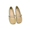 2025 Novos Sapatos Suaves Brisa de Fada para Noite Sapatos Baixos Femininos Outono Sapatos Mary Jane com Saia Sapatos de Solado Macio