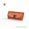 Billetera Larga de Cuero Genuino Retro 2026 Original Hecha a Mano de Cuero Curtido Vegetal Bolso Multifuncional Billetera de Cuero Curtido Vegetal