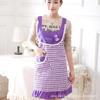 Delantal Hogar Cocina A prueba de aceite Adulto Moda Hermoso Ropa de trabajo Mujer Estilo coreano Lindo Ropa Antimanchas y Antipolvo