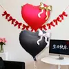 Globos de 22 pulgadas con forma de Corazón y Mariposa Estilo Ins de Amazon Globos para el Día de San Valentín el Día de San Valentín Chino Globos para Arreglos de Boda y Cumpleaños