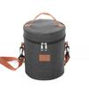 Lonchera Cilíndrica Aislada con Bolsa de Hielo Grande Engrosada de Papel Aluminio Bolsa para Almuerzo para Estudiante Trabajo Bolso Tote para Almuerzo Bolsa de Hielo