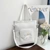 Bolsa de mujer de comercio exterior bolsa de lona 2023 nueva bolsa de hombro tendencia de moda coreana bolsa mensajera bolsa de hombro una generación de cabello