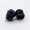 Suministro de fábrica PS102B-2010001BB(S) interruptor de botón impermeable negro de dos patas interruptor de barco