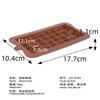 Molde de silicona para decoración de tartas, molde para chocolate tejido, venta al por mayor, molde para hornear tartas DIY para el hogar