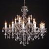 Lámpara de araña de cristal para sala de estar americana, estilo americano, para restaurante, personalidad creativa, estilo retro, para villa, salón, hotel.