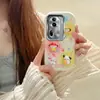Adecuado para Opporealmec53 Dibujos Animados Moda Reno8 Estéreo Todo Incluido C12Y Galvanizado Funda para Teléfono Móvil Pulsera Fresca
