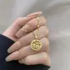 Colar da Moda em Aço Titânio Não Desbota para Mulheres, Luxo Leve com Sensação de Alta Qualidade, Design de Nicho Estilo Coreano, Acessório Simples de Corrente para Clavícula