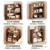 Prateleira de Armazenamento para Mesa, Estante de Mesa, Prateleira de Canto, Mesa para Cosméticos, Prateleira de Armazenamento para Bancada, Porta-Copos, Estante para Janela de Canto
