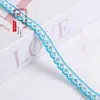 Cinta de medio jacquard ondulada de 1.2 CM, utilizada como accesorio para ropa, decoración del hogar, cortinas y varios proyectos de manualidades. G3108