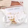 Brincos Femininos Novos Estilo Pérola Incrustada Personalidade Criativa Retrô Francês Argola Dourada Acessórios de Joalheria Fornecimento de Fábrica