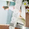 2cm3cm renda elástica renda renda Anlon acessórios de vestuário feminino faixa elástica de renda à vista atacado