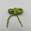 Cadarços coloridos direto da fábrica, cordões de poliéster para moletons, calças esportivas casuais, zíperes de bolsas, cordões redondos artesanais para DIY