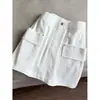 2026 Novo Modelo Saia-Shorts de Segurança com Zíper, Saia Curta Casual Juvenil para o Dia a Dia, Atacado B6BK8969