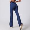 Pantalones anchos levanta glúteos melocotón, pantalones de yoga para mujer, pantalones acampanados de cintura alta, pantalones ajustados, pantalones deportivos de yoga y fitness